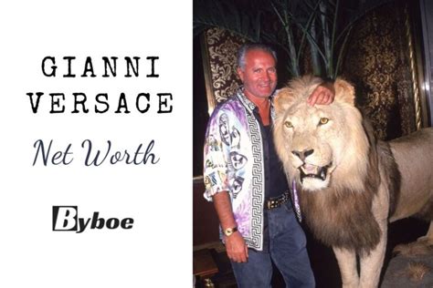 vermogen gianni versace|Gianni Versace net worth.